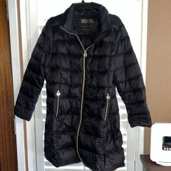 Women’s Michael Kors Zip Front Knee Length Hoodie  Size XL