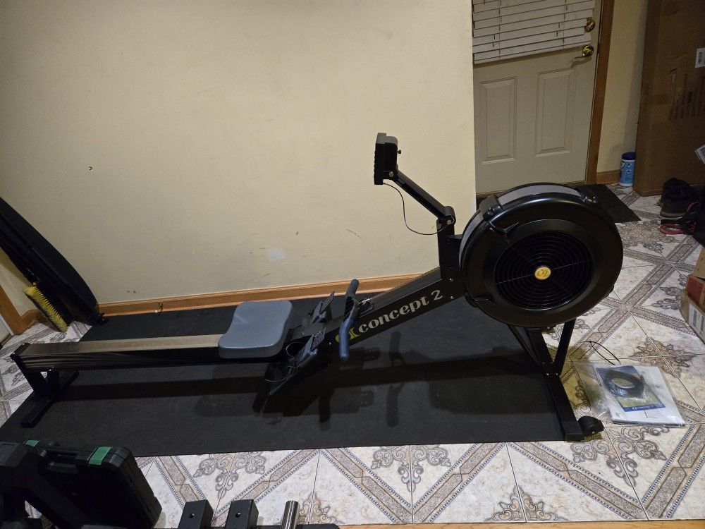 Black Concept 2 Model D Rower