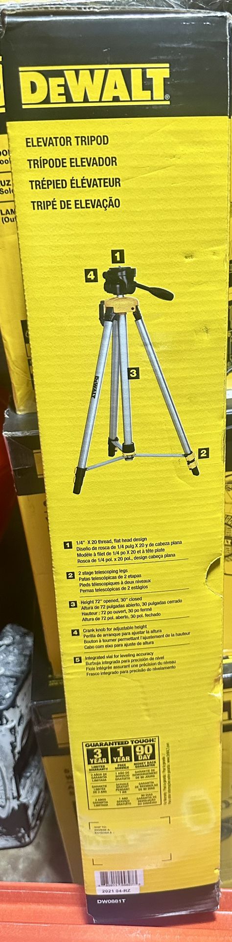 Dewalt Elevator Tripod