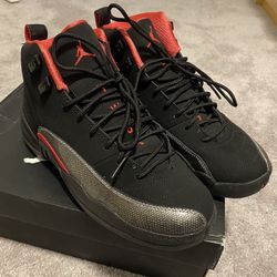 Air Jordan 12 Retro GS Black Siren Red