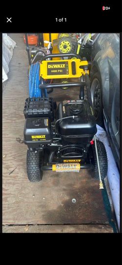 Dewalt pressure washer 4400psi