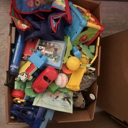 TWO Boxes Of Mix Children Toys. 