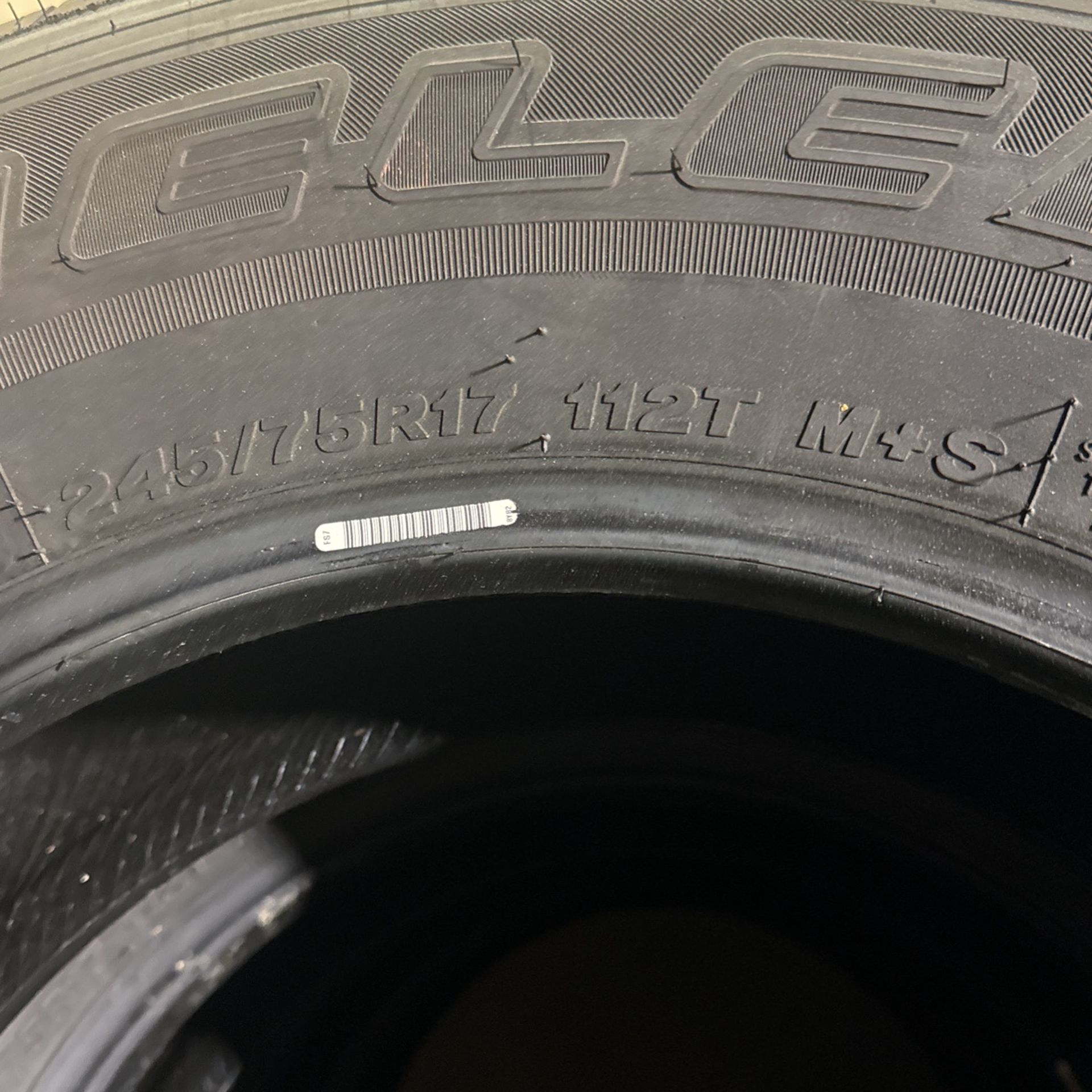 Brand New Tires For Sale 245/75/17