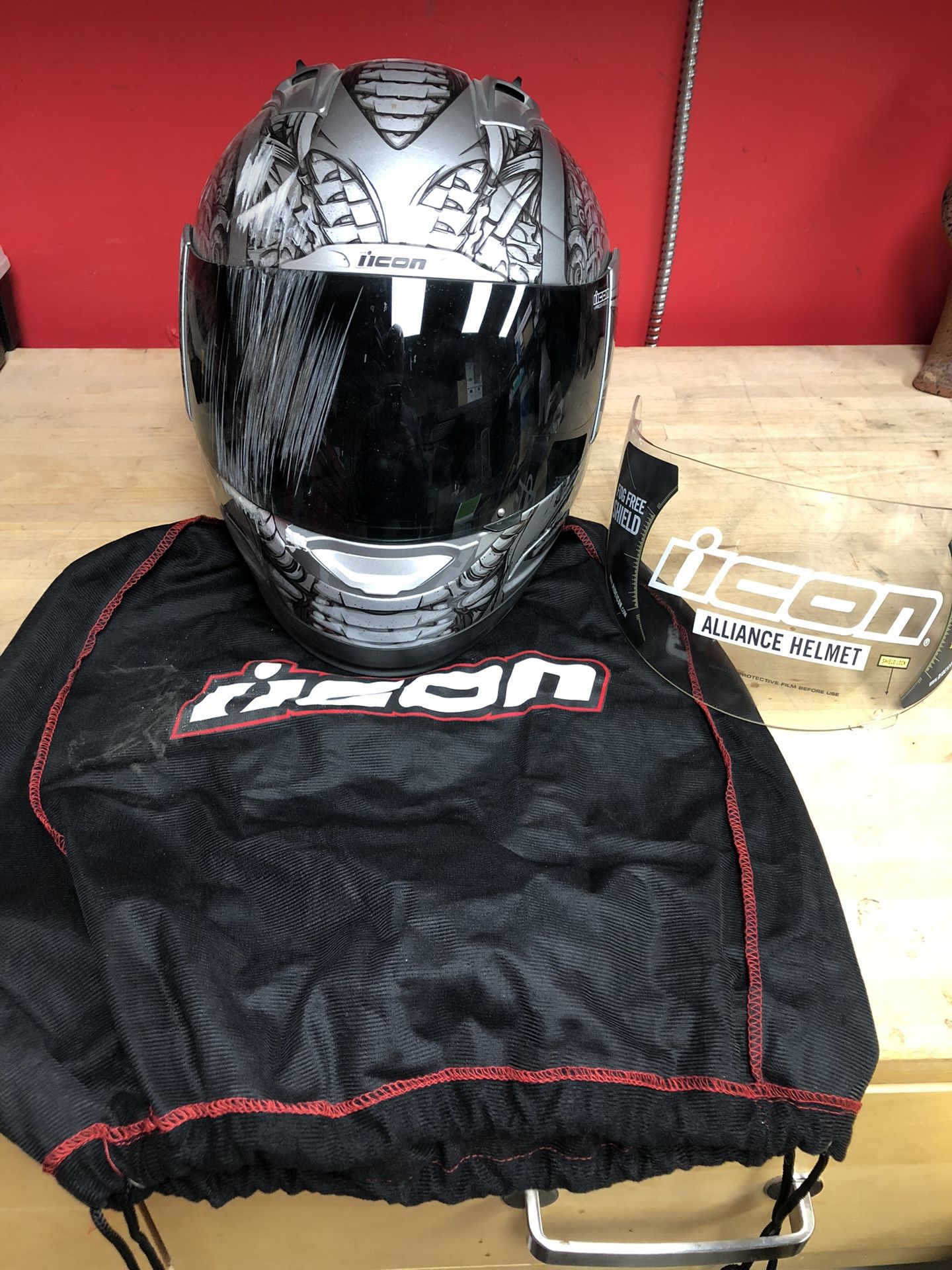 Iicon Motorcycle Helmet