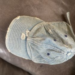 *Vintage* Distressed Denim Dad Hat