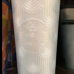 2024 STARBUCKS ANNIVERSARY MINT GREEN MERMAID SHELL SCALES 24oz COLD CUP