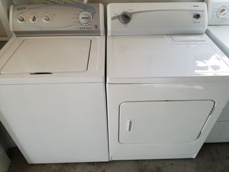 Washer and dryer