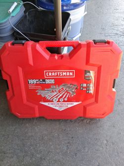 Craftsman Mechanic Tool Set 189 Piece