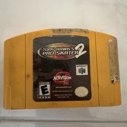 Tony Hawk's Pro Skater 2 nintendo 64