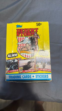 Desert Storm Trading Cards 