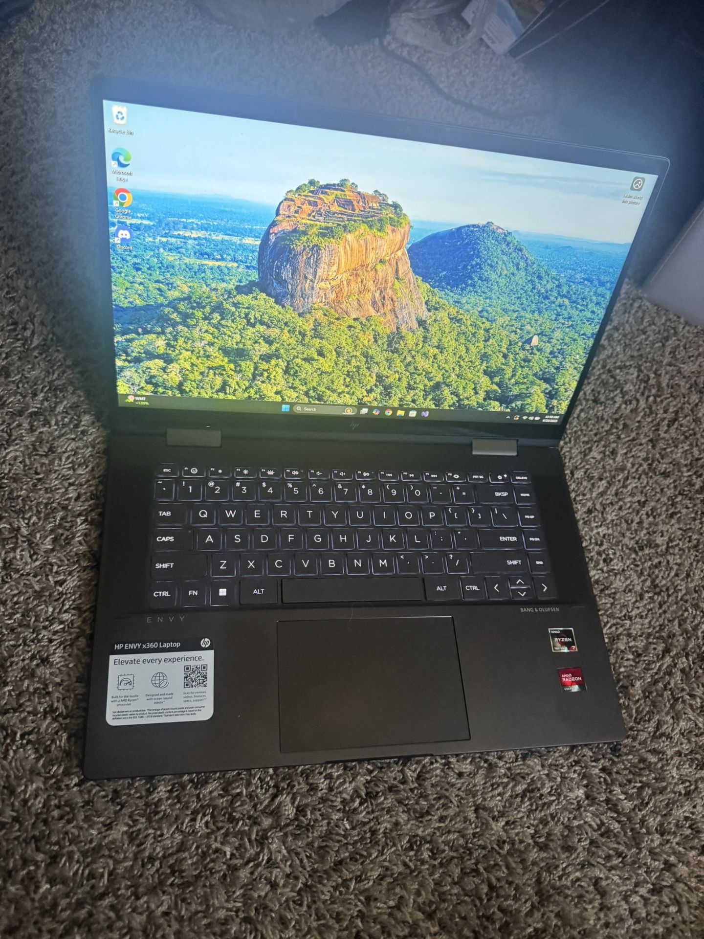 HP Envy x360 2 in 1 15inch Laptop