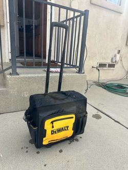 DEWALT Rolling Tool Bag with Telescoping Handle