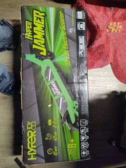 Hyper jammer 12 volt electric scooter