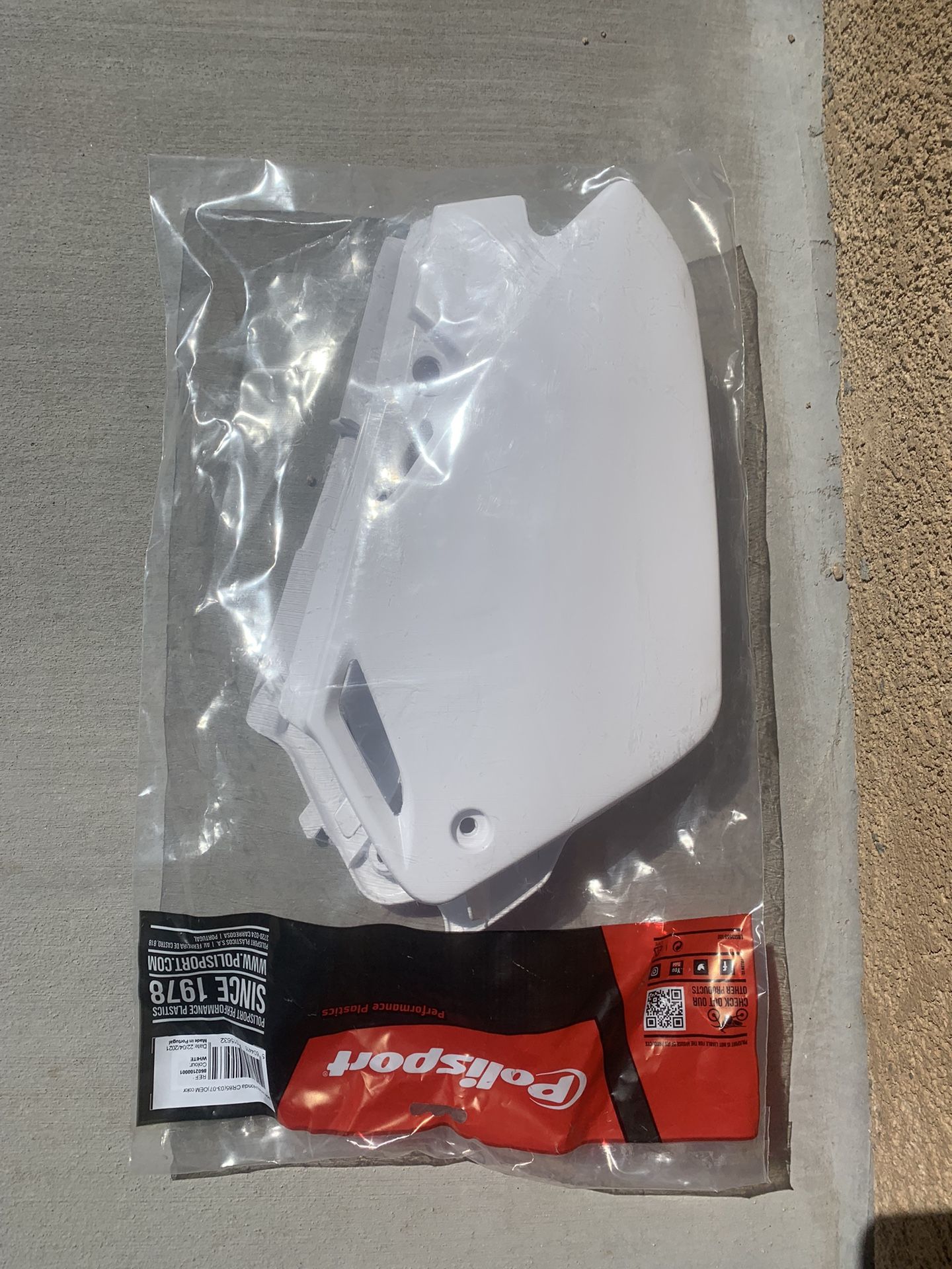 Honda CR85 CR 85 CR80 CR 80 Plastic Side Panels Number Plates