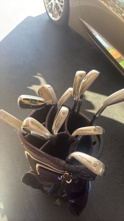 Men’s Golf Club Set – Tommy Armour EVO, Callaway, Titleist, Cleveland + Bag