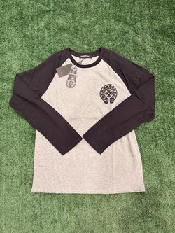 Black & Grey Chrome Hearts Long Sleeve