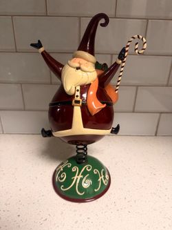 Vintage Santa on Spring
