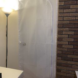 QWR Reinforced Cat Screen Door,Fits Door Opening Size 32''x 80'',Thickened Cat Proof Screen Door with Zipper Closure for Living Room,Kitchen,Bedroom. 