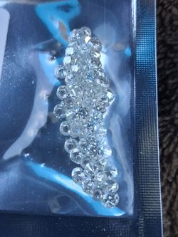 5 cts of 2.8mm VVSI Color D Round Cut Factory Sealed  Moissanite Stones