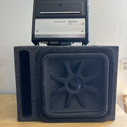 Sub & Amp Kicker L7 15 1000 Watt Amp