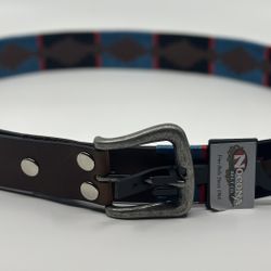 NOCONA MEN'S AZTEC EMBROIDERED WESTERN BELT