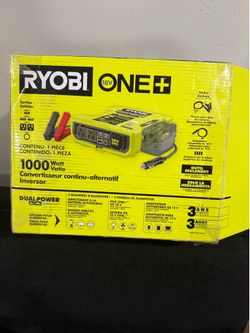 RYOBI ONE+ 18V 1000-Watt Max 12-Volt Automotive Power Inverter( tool only)