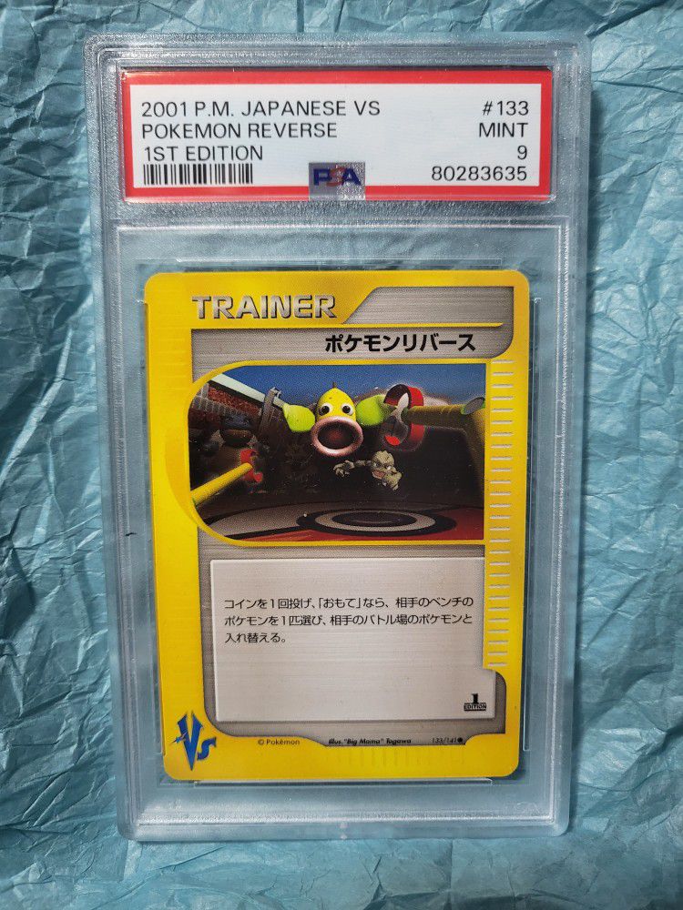 2001 Pokemon Japanese VS Pokemon Reverse 1st Edition #133 PSA 9 
