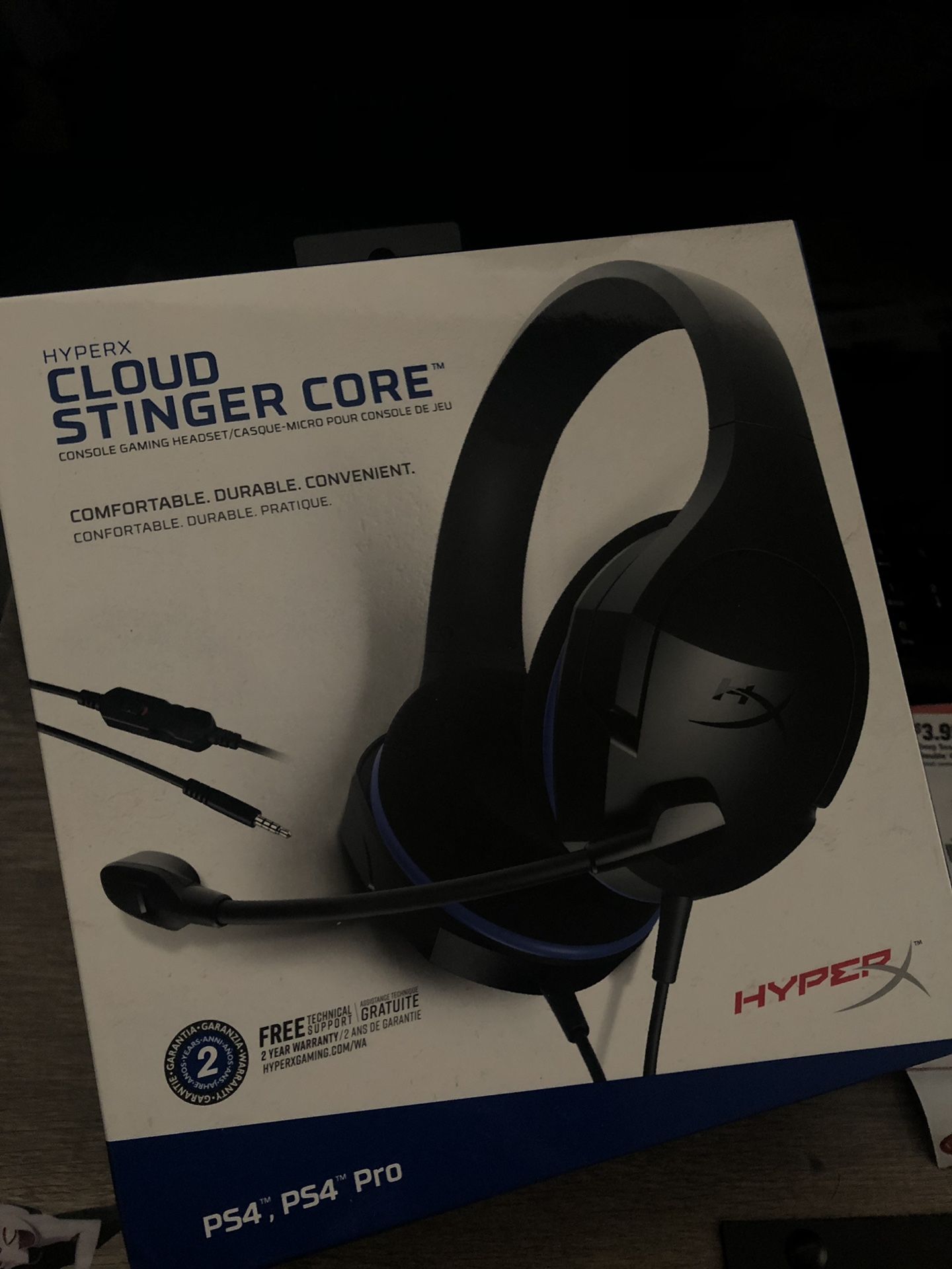 Hyper x PS4 / Xbox gaming headset