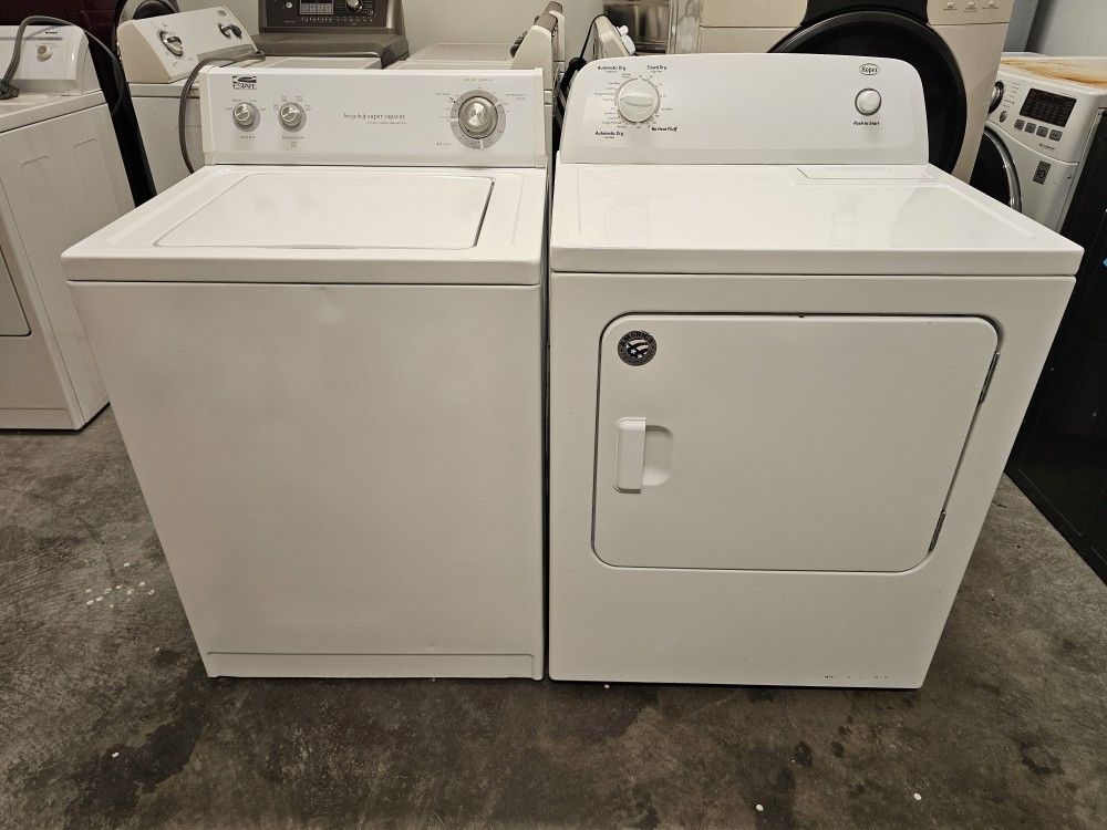 Washer And Electric Dryer Set