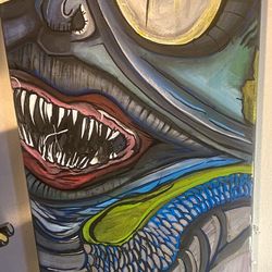 Picture  Canvas  for Room  1 Original Painting No Copy’s Or Print Authentic Work Serious Inquiring Only 