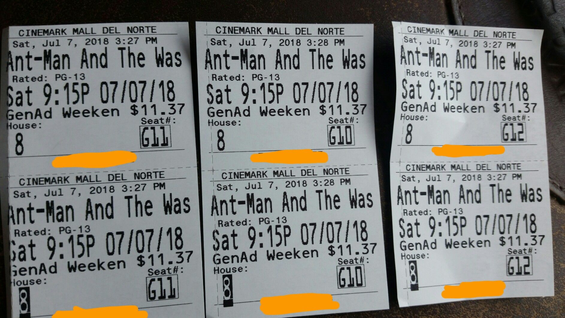 3 Ant-Man and The Wasp Movie tickets Cinemark Mall Del Norte