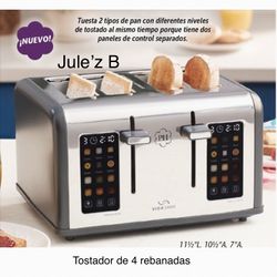 Princess House Tostador De 4 Rebanadas Nuevo En Su Caja 