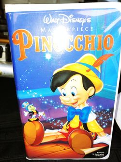 Pinnochio vhs