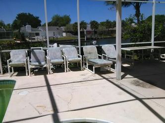 Patio Set 13 pieces PVC