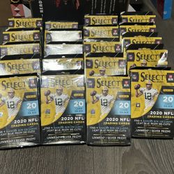 Panini Select 2020 NFL Football Trading Cards Hanger