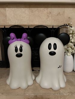 Mickey & Minnie Mouse Halloween Ghost