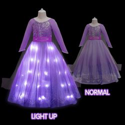 Brand New Light up Elsa Dress 