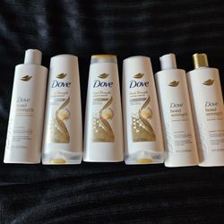 $15 For All Three Sets - Dove Bond Strength 3 Shampoo And 3 Conditioner Set 12oz 