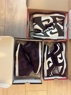 NIKE DUNKS FRAGMENT PANDAS CARGO GREAT CONDITION 