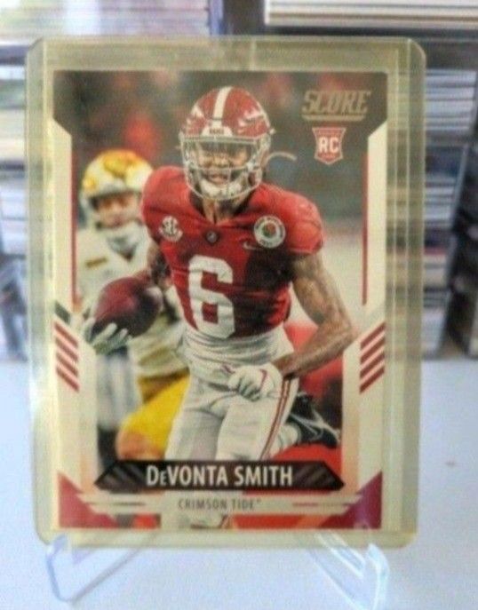 🏈 5 Card Lot - WR DeVonta Smith ROOKIE Cards 