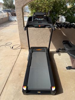 THERUN Folding Incline Treadmill