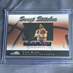 Yao Ming Jersey Basketball Card