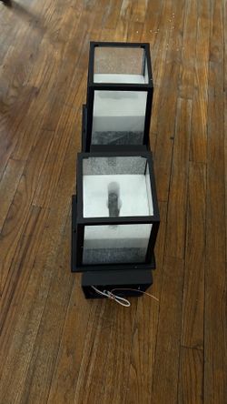 Two Outdoor Wall Lanterns by Allen + Roth (New)