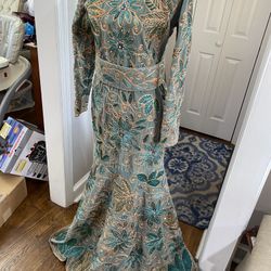 Thoub Henna Arabic Thobe Middle Eastern Embroidery Tatreez