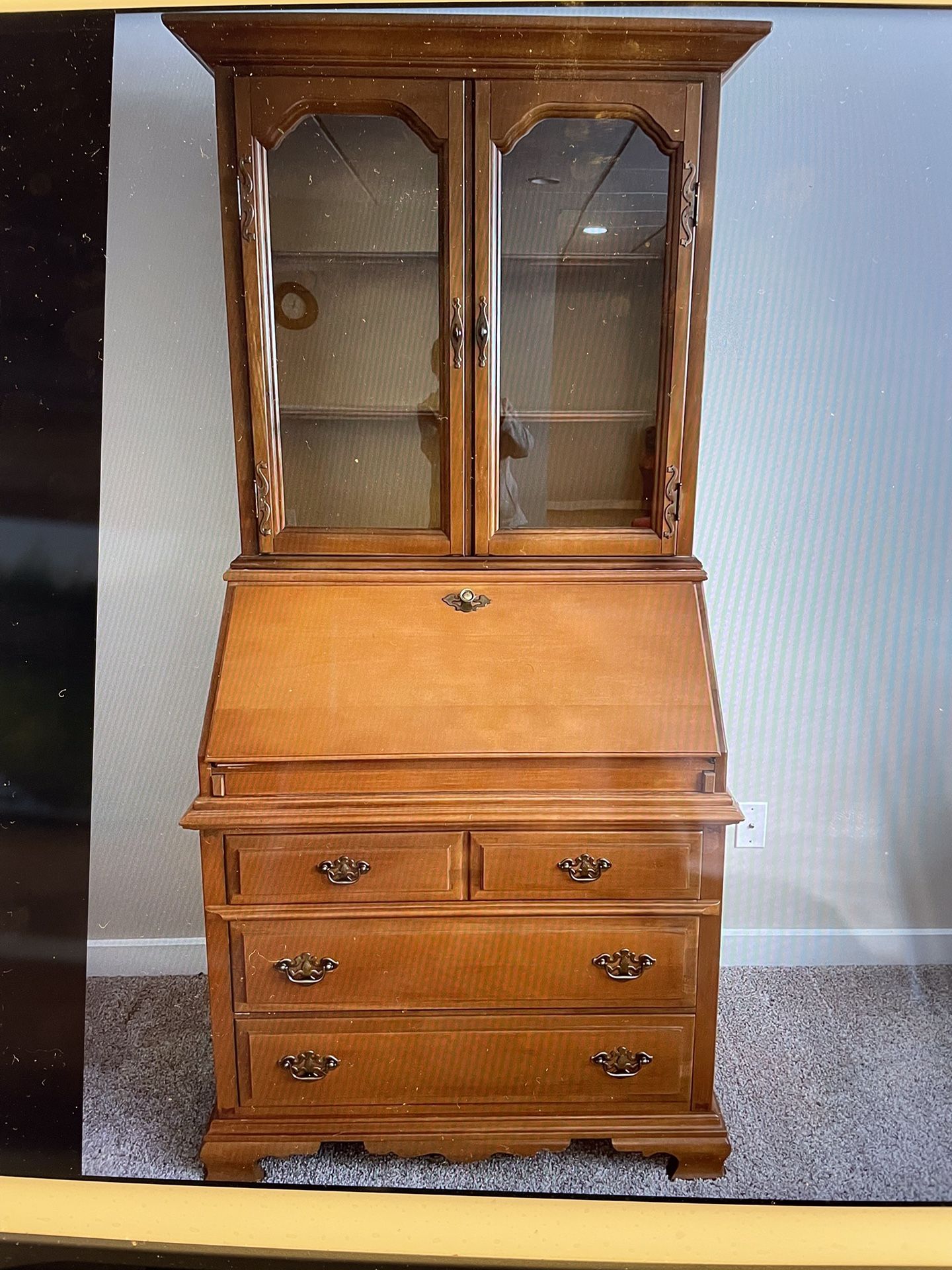 Desk And Shelving Unit