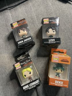 Anime Funko Pop Keychains