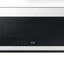 Samsung
Smart 2.1 cu. ft. 1000 W White Glass Over-the-Range Microwave with Auto Connectivity and SmartThings Cooking