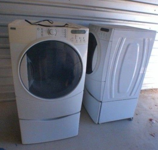 KENMORE FRONT LOAD WASHER/DRYER (WHITE) excellent cond. BUY 1 GET 1 FREE