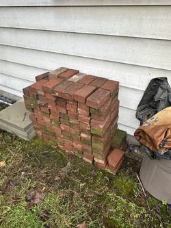 Red clay bricks 