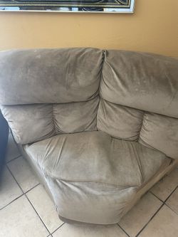 Soft Light Brown Couch